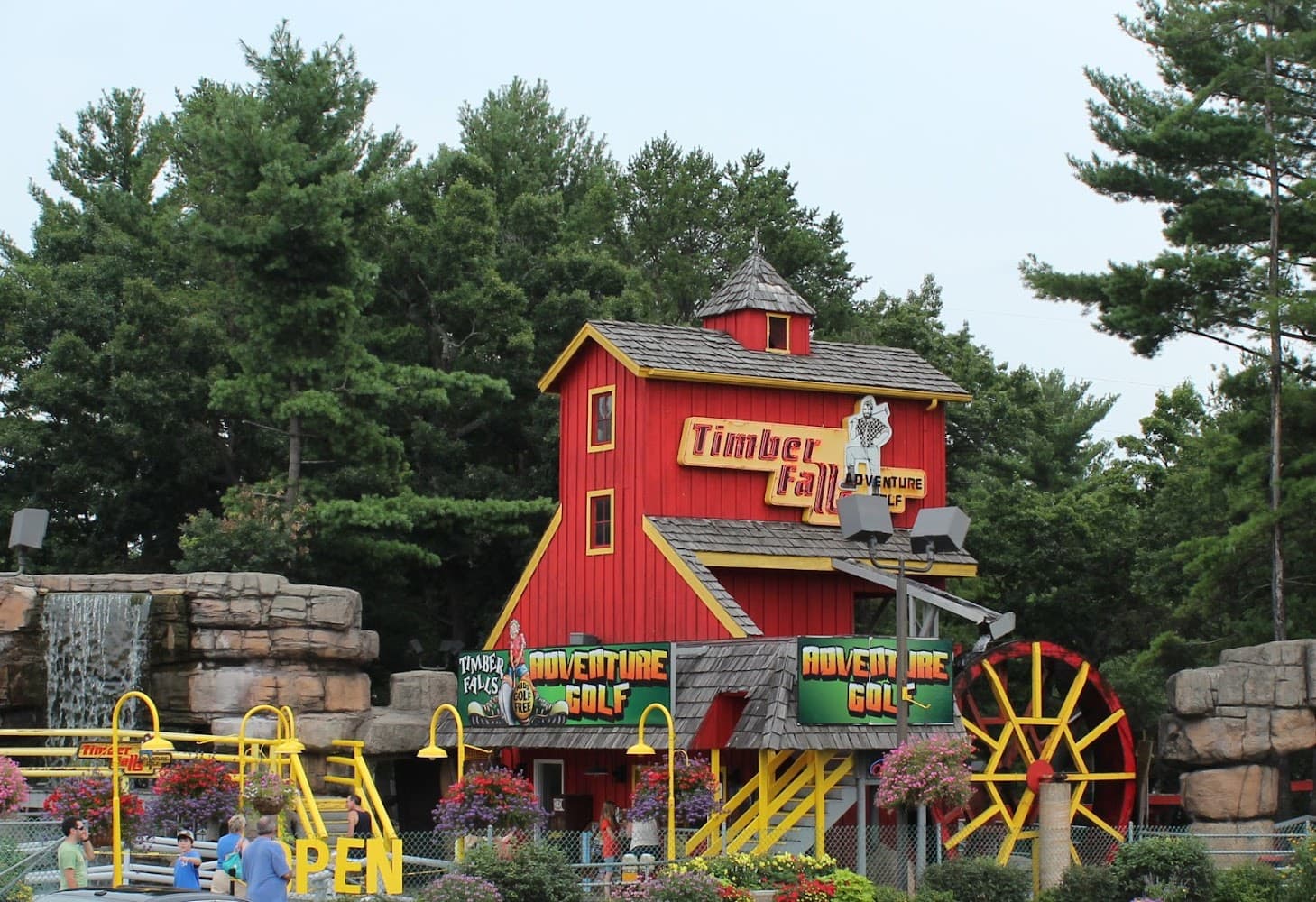 Google street view image of Timber Falls Adventure Park
